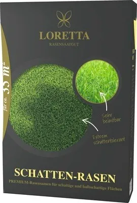 Produktbild von Rasensamen Loretta Schattenrasen 0,6 kg 33 m²