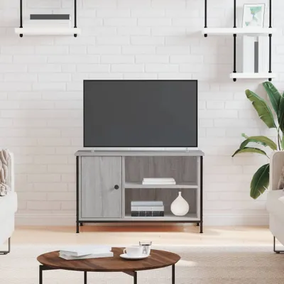 Image de Maison Exclusive - Meuble TV gris Sonoma 80x40x50 cm Matériau dérivé du bois