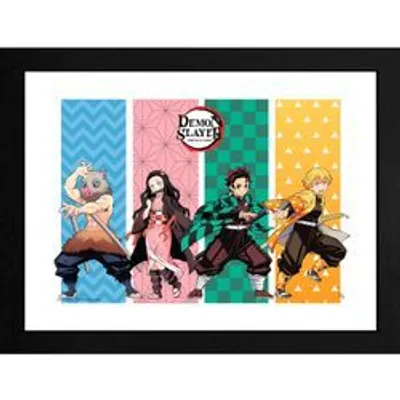 Produktbild von DEMON SLAYER - Framed print Group