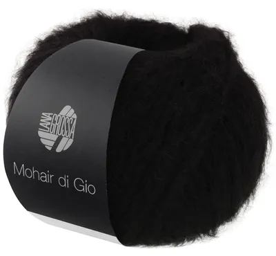 Produktbild von Lana Grossa - Mohair di Gio 0016 schwarz