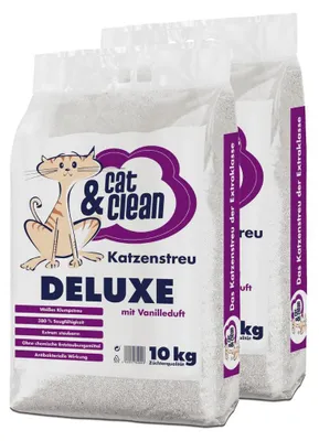 Produktbild von Cat & Clean® Deluxe mit Vanilleduft (20 kg)