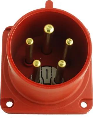 Produktbild von CEE Einbaustecker mit Phasenwender 5P 32A 400V IP44