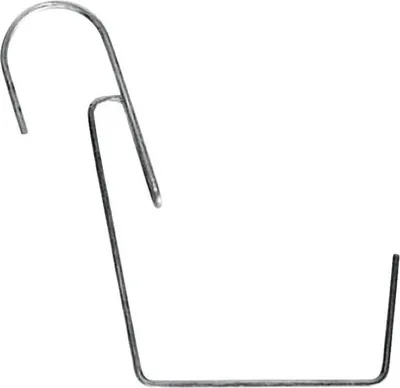 Produktbild von Blumenkastenhalter geli Zink Ø 6,5 für Geländer silber 1 Stk.