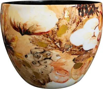 Image de TS Collection - Blumentopf Coton crème - 21x16