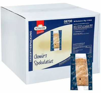 Produktbild von Schulte Gewürz Spekulatius 80x2er