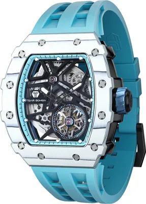 Produktbild von Tsar Bomba TB8209CF-06 Herrenuhr Elemental Karbonfaser Automatik 44mm 5ATM