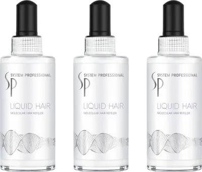 Produktbild von Wella SP Liquid Hair 3 x 100 ml Haarliquid Set