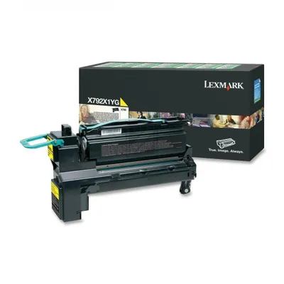 Produktbild von Rückgabe Toner / gelb / 20.000 Seiten / für X792
