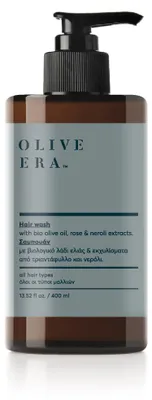 Produktbild von Olive Era Hair Wash Bio-Olivenöl 400ml | Sanfte Pflege & Glanz Mandarine