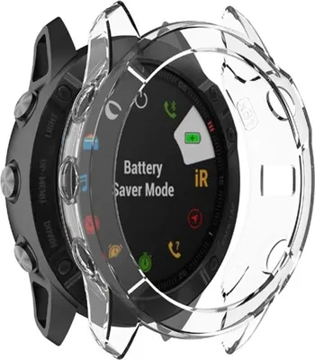 Produktbild von Strap-it Garmin Fenix 6 (Pro) Schutzhülle (Transparent)