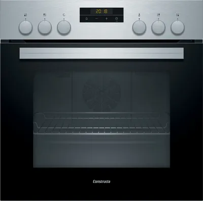 Constructa CH2M50050, Einbau-Herd, 60 x 60 cm, Edelstahl