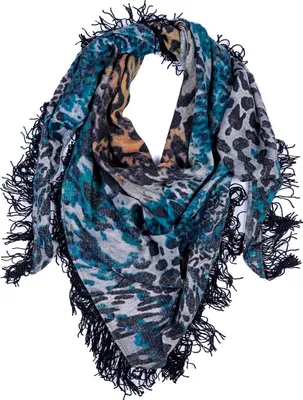 Immagine prodotto di Sciarpa da donna Passigatti blu in materiale pregiato