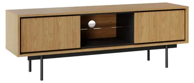 Produktbild von TV-Möbel Vidia mit 2 Türen, Holzoptik, 149.6cm