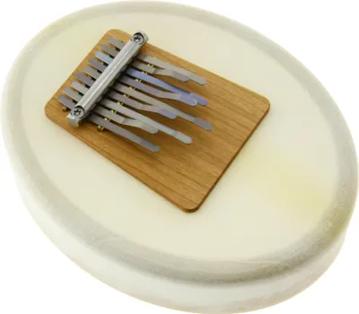 Produktbild von Hokema Kalimba Deluxe mit 9 Klangzungen, A-Moll gestimmt, 198x155x67 mm
