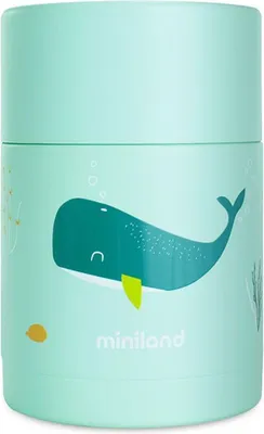 Produktbild von Miniland Ocean Thermos Wal, 600 ml