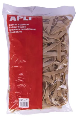 Produktbild von APLI 14899 - Gummibänder 120 x 10 mm im Beutel 1 kg