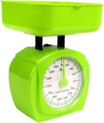 Obrázok produktu pre zelená kuchynská váha 3 kg | WG 203