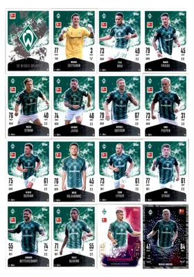 Produktbild von Topps Match Attax Bundesliga - 2024/25 - Mannschaftspaket - SV Werder Bremen