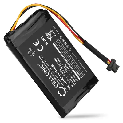 Produktbild von CELLONIC 1x Akku für Navigation Kompatibel mit TomTom Go 600, Go 60, Start 62, VFAS - (1200mAh, 3.7V)