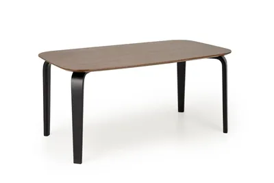Zdjęcie produktu dla Stół PEDRO 160x90 orzech/czarny