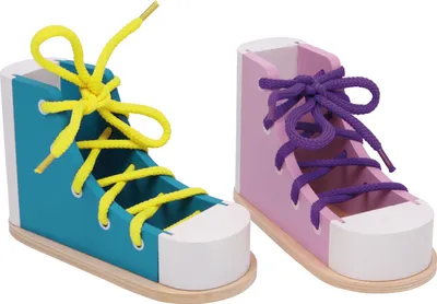 Produktbild von Fädelschuhe Schleife binden
