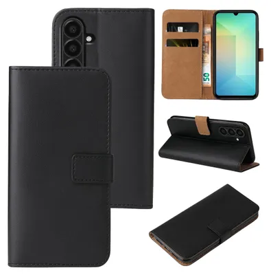 Produktbild von Handyhülle für Samsung Galaxy A17 / A17 5G Klapphülle Bookcase Flip Cover Hülle Handy Tasche Etui Farbe: Schwarz