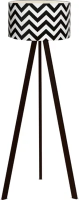 Obrázok produktu pre Stojacia lampa "Newport" 1 x E27 čierna / biela