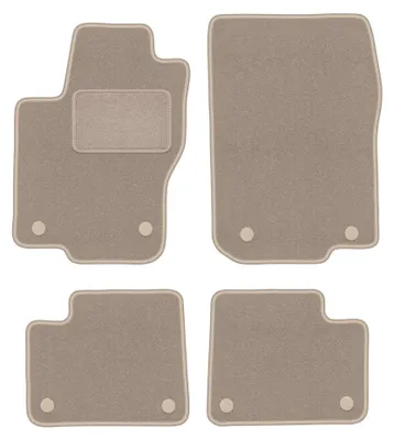 Immagine prodotto di Tappetini in moquette per Mercedes GL X166 2012-2015 (SUV) – set 4 pezzi, beige, su misura – Wielganizator LUX