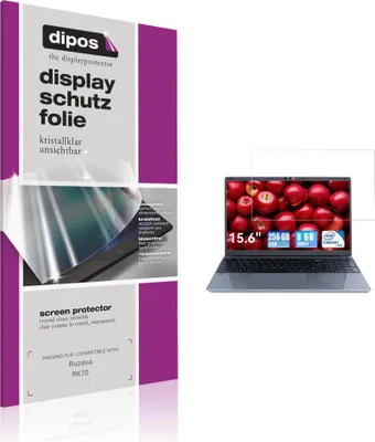 Produktbild von 2x Schutzfolie für Ruzava RK70 klar Displayschutzfolie Folie Display Schutz dipos