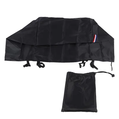 Obrázek produktu pro Čtvercový kryt ohniště, 420D, stříbrný povlak, odolný proti vodě a slunci, 114,3 x 58,42 x 63,5 cm / 45 x 23 x 25 palců