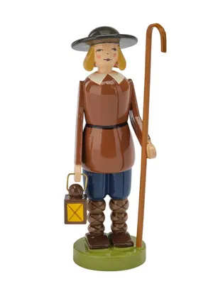 Produktbild von Wendt & Kühn Krippenfigur Hirte mit Laterne und Hirtenstab