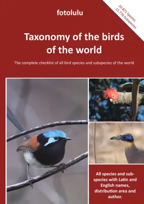 Obrázok produktu pre Taxonomy of the birds of the world