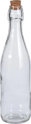 Produktbild von Glasflasche 0,5 Liter mit Korkverschluss neuetischkultur