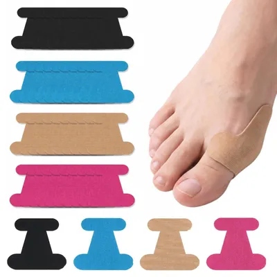 Obrázok produktu pre 40 kusov vodoodolných náplasti na hallux valgus (deformácia palca)