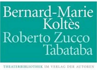 Obrázek produktu pro Roberto Zucco. Tabataba