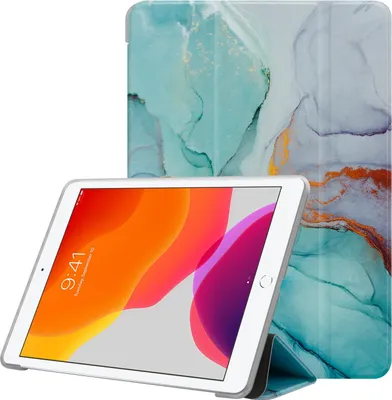 Immagine prodotto di Cadorabo cover per Apple iPad PRO (10,5 pollici) custodia del telefono cellulare design verde copertura protettiva custodia tablet TPU borsa