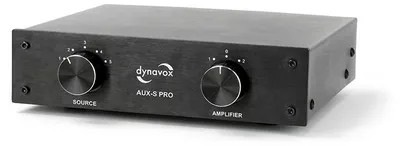 Produktbild von Dynavox AUX-S PRO, 200 mm, 188 mm, 54 mm, 1,02 kg, RCA, RCA