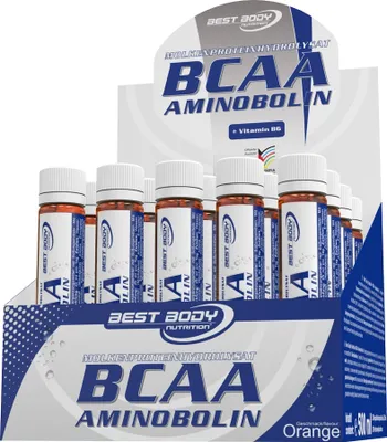 Produktbild von Best Body Nutrition BCAA Aminobolin (20x25ml) Orange - Aminosäuren - BCAA