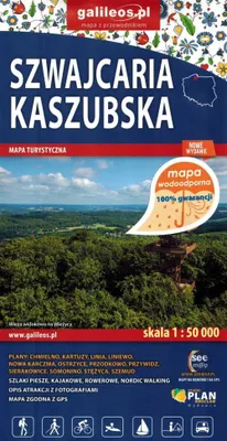 Obrázok produktu pre Turistická mapa - Kašubské Švajčiarsko
