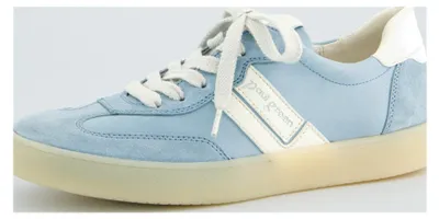 Image de Paul Green : Chaussures de sport à lacets pour femmes, modèle 32313737383438, couleur bleu, taille 38 1/2 (EU)