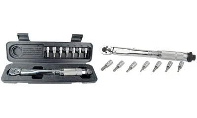 Produktbild von BRÜDER MANNESMANN Drehmomentschlüssel-Satz 1/4", 8-teilig