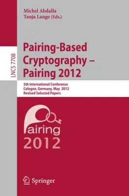 Obrázok produktu pre Pairing-Based Cryptography -- Pairing 2012