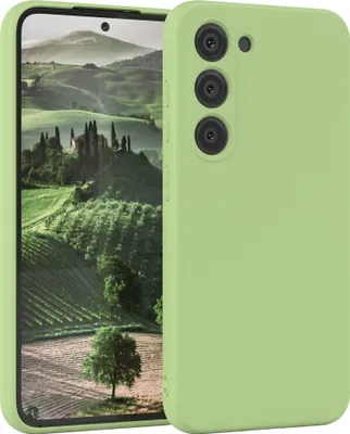 Produktbild von EAZY CASE - TPU Hülle für Samsung Galaxy S23, TPU Case stoßfeste Handyhülle, weiches Cover mit Kameraschutz, Silikonhülle in Grün