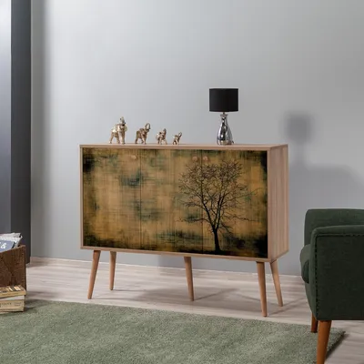 Immagine prodotto di Skye Decor, Mega- Mega SPH, Sonomo, cassettiera, 90x120x36 cm, 100% pannello di particelle rivestito in melamina