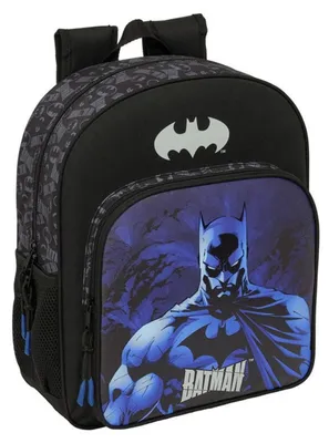 Produktbild von Safta Batman 15l 32x38x12 Cm Rucksack Schwarz  Kinder Schwarz One Size
