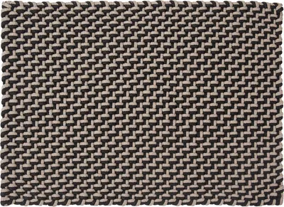 Produktbild von PAD Outdoor Teppich POOL Grau Schwarz 200x300 Concept Matte Badematte 2x3 Meter