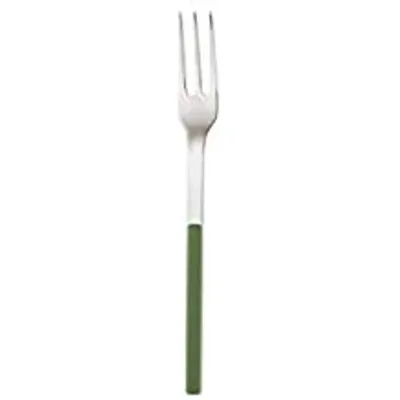 Produktbild von Sambonet Elba Edelstahl/grün Kuchengabel S0120-S00499-52162G55