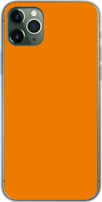 Produktbild von MuchoWow® Handyhülle Schutzhülle Hülle für Telefoonhoesje iPhone 11 Pro Max Orange - Jahreszeiten - Herbst - Farbe Silikon Softcase Handy Hülle - Schutz