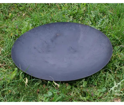 Produktbild von Feuerschale aus 2 mm Stahlblech, 75 cm Durchmesser, 15 cm Höhe für Garten & Terrasse