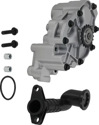 Image de Pompe à huile 9809524280 9807727980 pour Peugeot 4HB DW12RUD, moteur AHH DW10FC